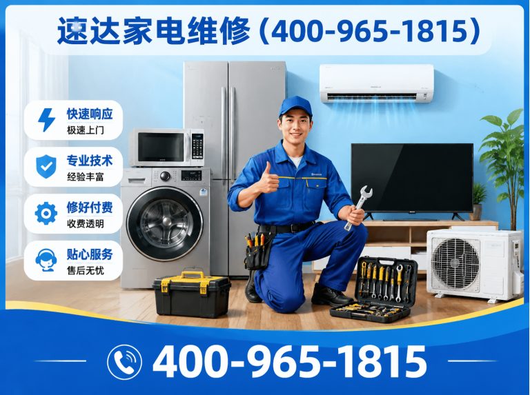 十堰速达家电维修展示图